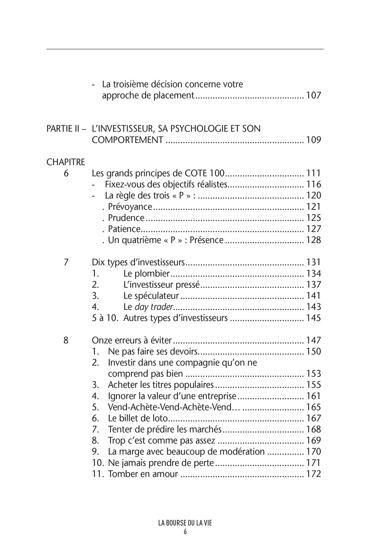 La Bourse ou la vie - sixième édition