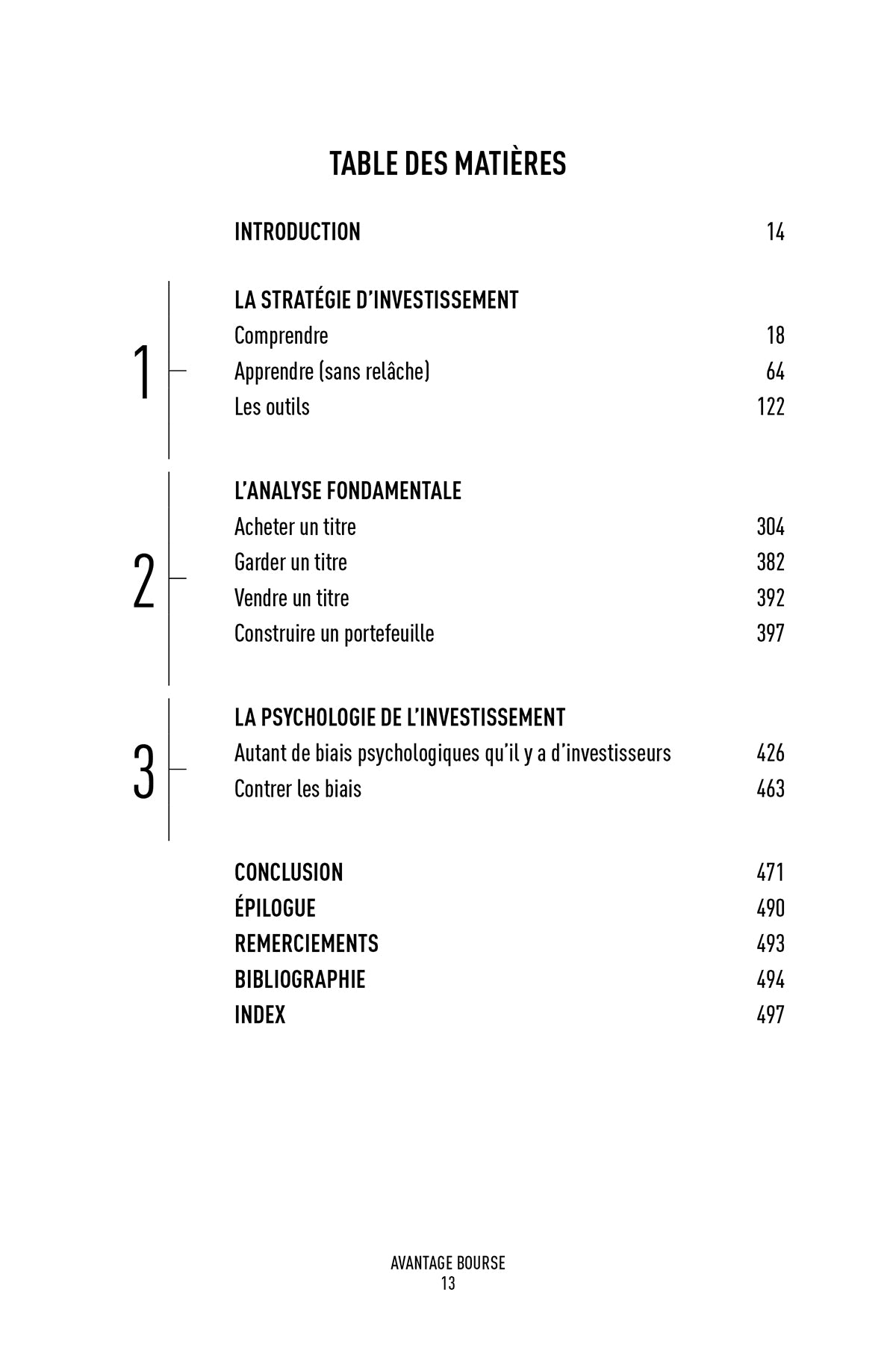 Avantage Bourse - édition de luxe à couverture rigide